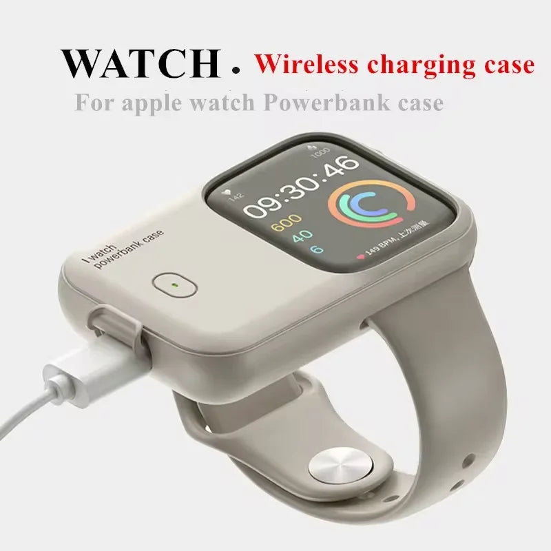 Portable Wireless Charger 1200mAh Power Bank Device For Apple Watch